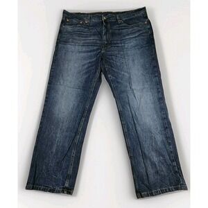 Levis 541 Jeans Men's Size 40x28 Athletic Taper Blue Pants Stretch Nice!
